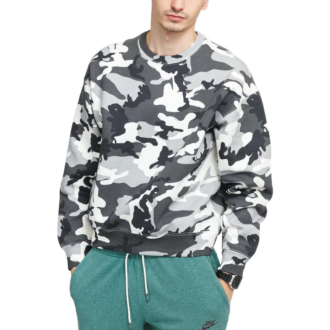 NikeLab NRG Camo Crewneck Gray  DN1255-133