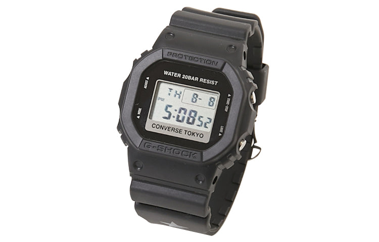 CASIO G-Shock Square 'Black' DW-5600E-CONVERSE