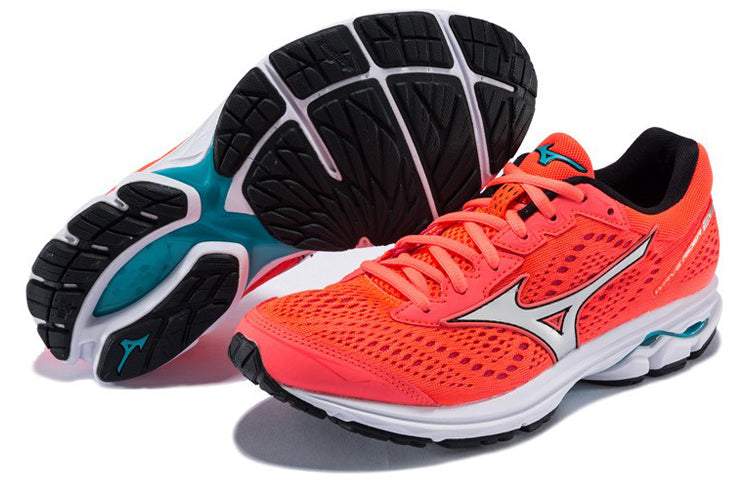 (WMNS) Mizuno Rider 22 Orange/Red J1GD183103