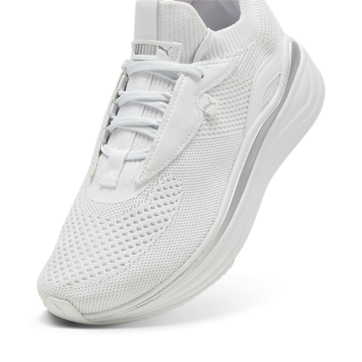 (WMNS) PUMA Softride Sophia Stacked 'White Feather Grey' 378827-07