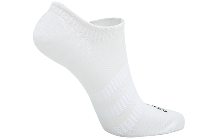 adidas Unisex Short Boat Socks 3 Packs White DZ9410
