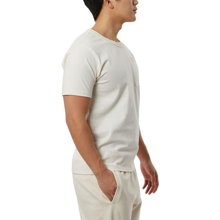 New Balance Athletics Nature State Logo T-Shirt Asia Sizing 'Beige' AMT23567-GIE