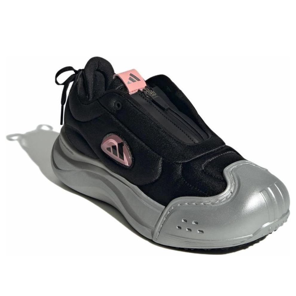 (WMNS) adidas MAXXCOURT FOS 'Black Silver Pink' JH7227