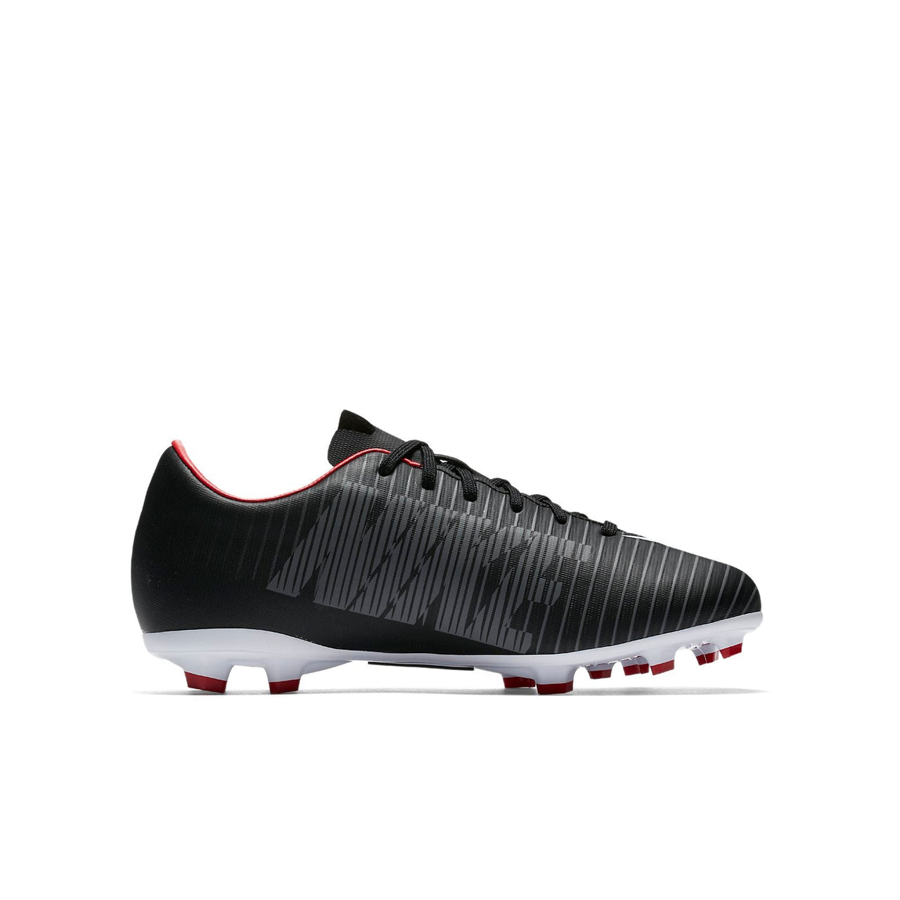 (GS) Nike Mercurial Victory VI FG 'Black White Red' 831945-002