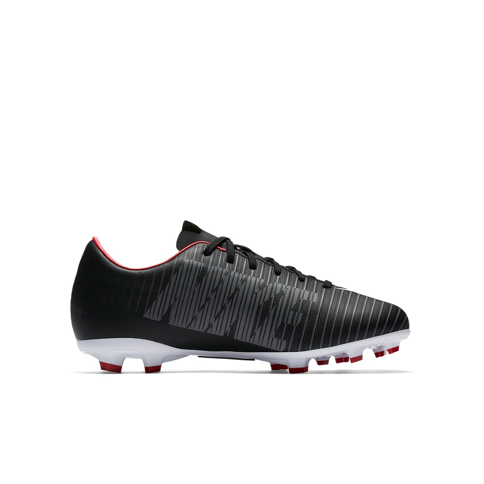 (GS) Nike Mercurial Victory VI FG 'Black White Red' 831945-002