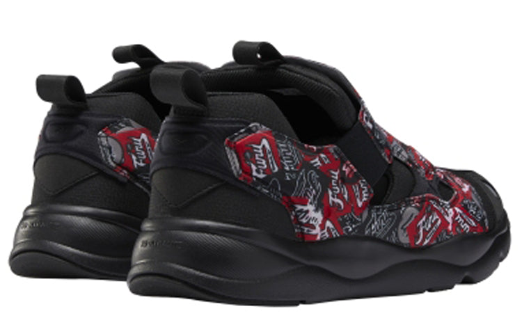 Reebok Furylite 3.0 Black Red Graffiti 'Black Red' FU9292