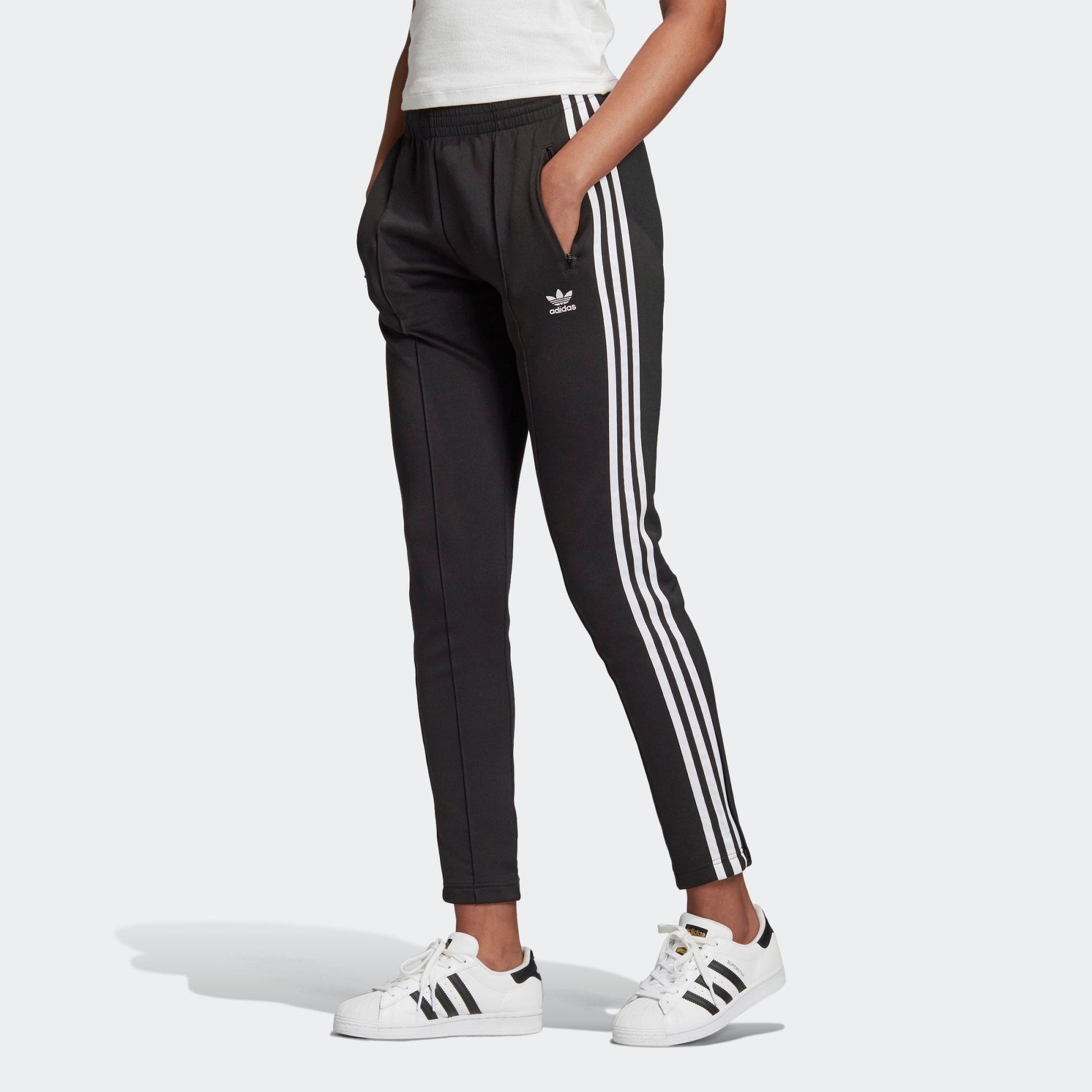 (WMNS) adidas Slim Fit Training Pants 'Black' GD2361