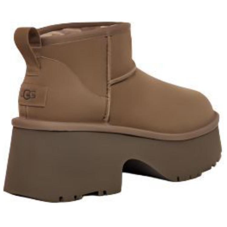 (WMNS) UGG Classic Ultra Mini New Heights 'Hickory' 1158311-HCK
