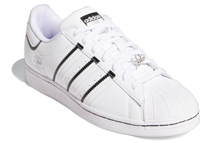 adidas Superstar 'Thin Stripes White Black' GV7186