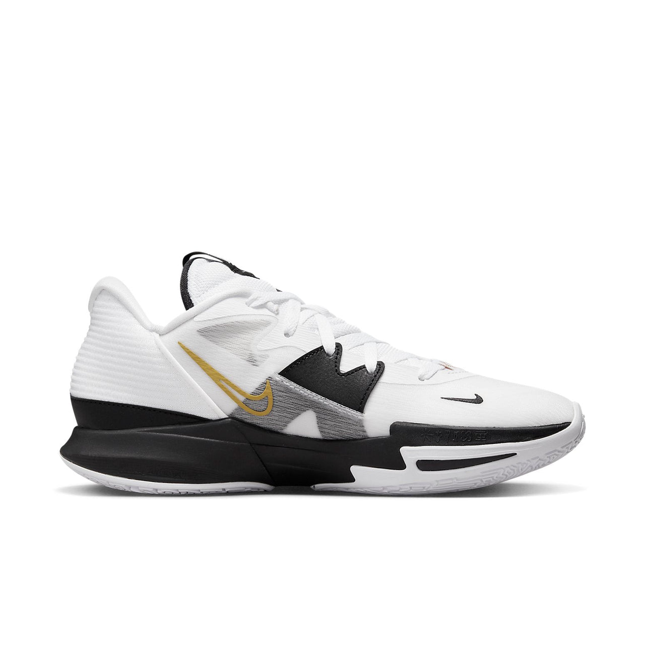 Nike Kyrie Low 5 'White Black Metallic Gold' DJ6012-101