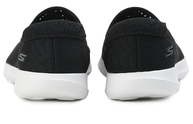 (WMNS) Skechers Go Walk Lite 'Black' 16370-BKW