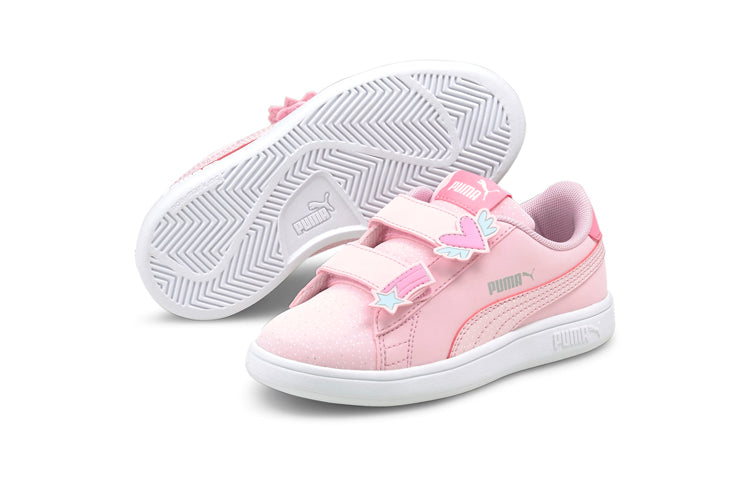 (PS) PUMA Smash v2 Unicorn Leisure Sneakers Pink 368790-01