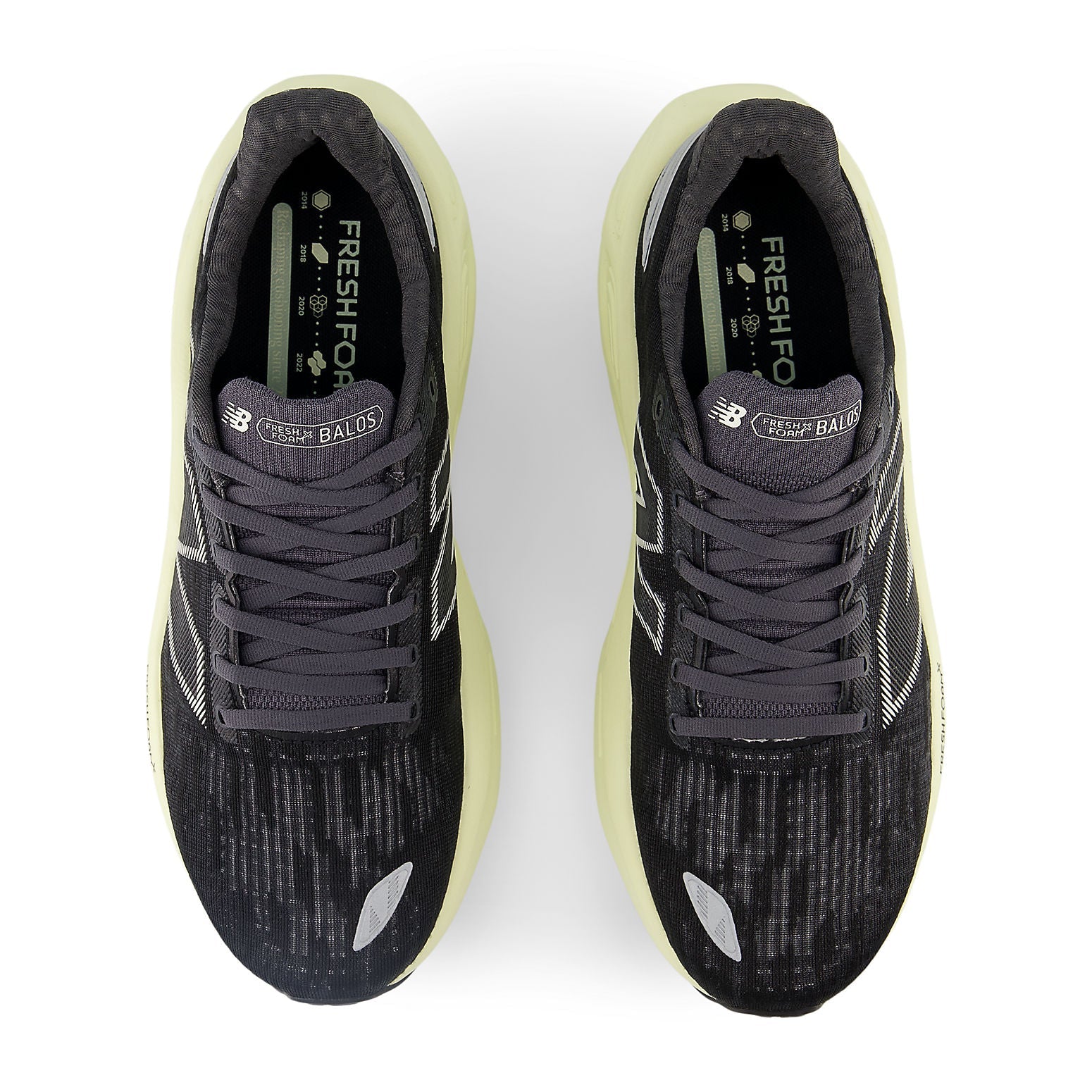 (WMNS) New Balance Fresh Foam X Balos 'Black Neon Yellow' WBALLB1
