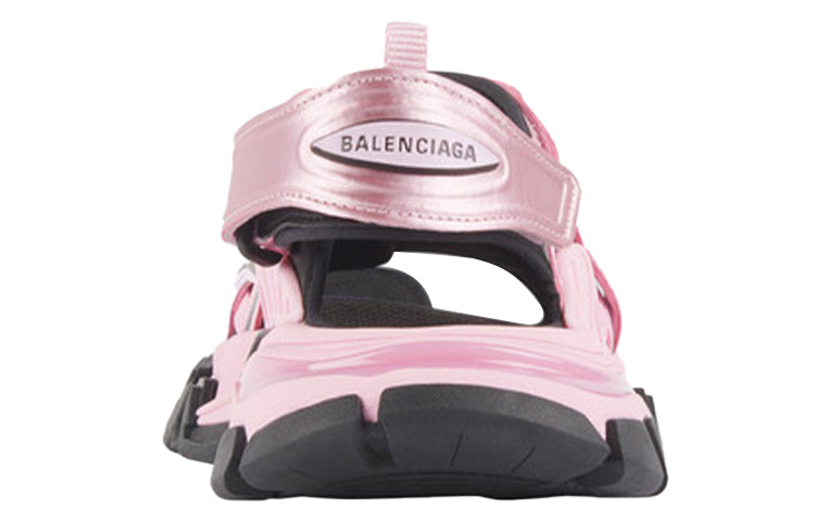 (WMNS) Balenciaga Track Sandal 'Neon Pink Black' 617543W2FH15010