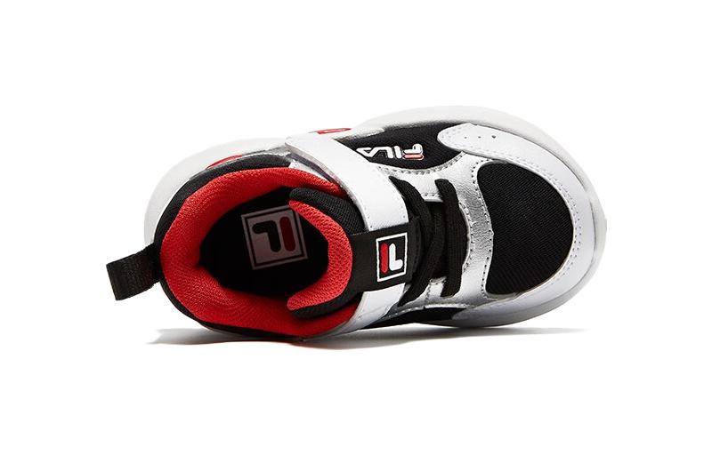 (TD) FILA Sport Sneakers 'Silver Black Red' K13B342401FBS