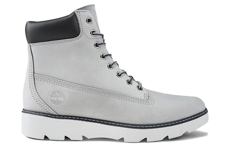 (WMNS) Timberland Keeley Field 6 Inch Wide-Fit Boots 'Light Grey' A26JM