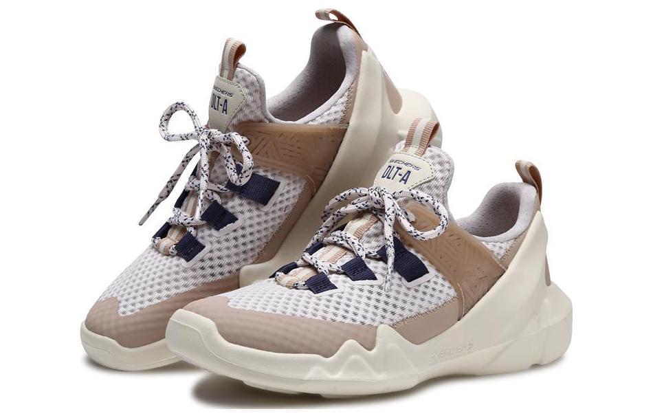 Skechers Dlt-A 'White Brown' 66666104-MULT
