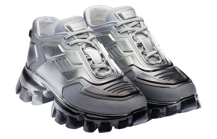 (WMNS) PRADA Cloudbust Thunder Sneakers 'Silver Grey Ombre' 1E819L_3LMB_F0Q07_F_D050