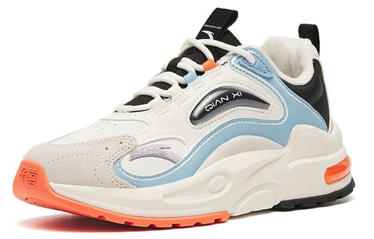 (WMNS) ANTA Millennium 5 Low 'White Black Blue Grey' 122248890-7