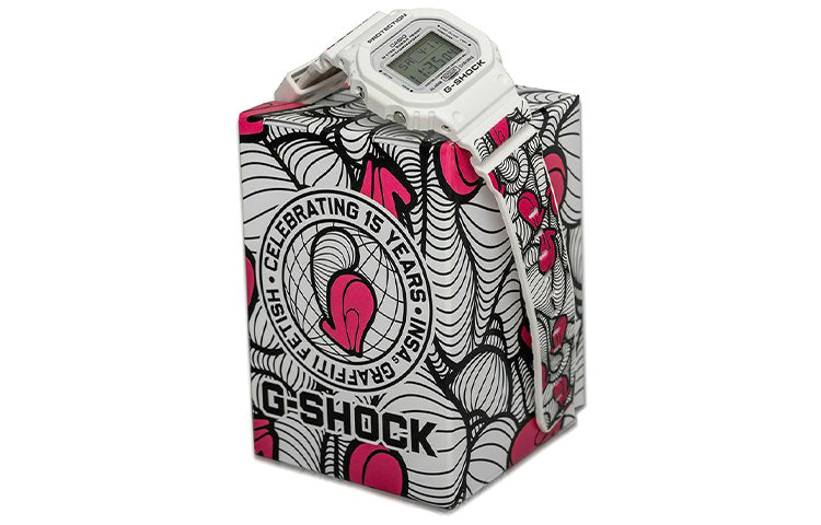 CASIO G-Shock Square 'White' DW-5600MW-7INS
