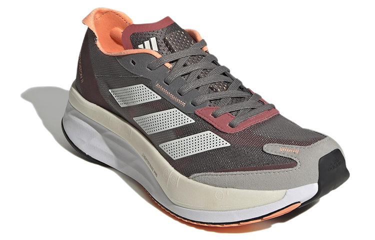 (WMNS) adidas Adizero Boston 11 'Grey Beam Orange' GY8406