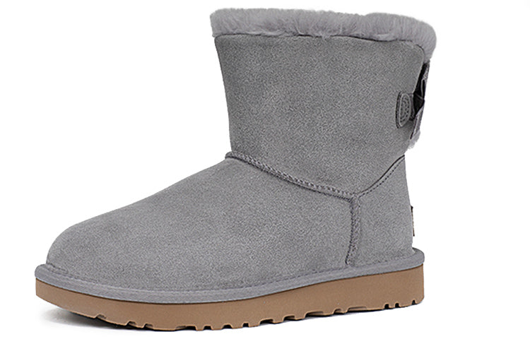 (WMNS) UGG Mini Bailey Bow 'Grey' 1116635-SOF