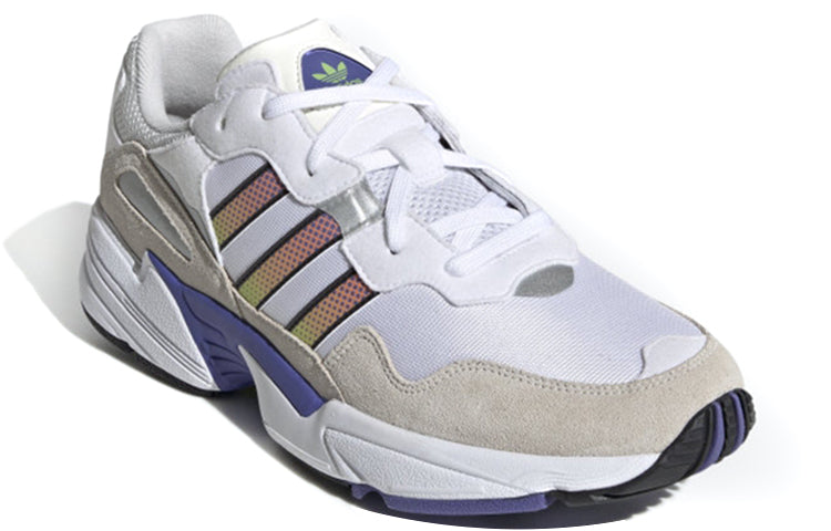 adidas originals Yung-96 Breathable Wear-Resistant Low Top Casual Dad Shoes White Gray 'White Grey' EG2712