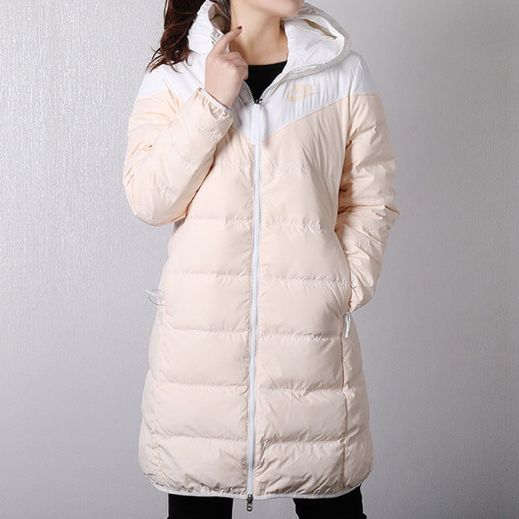 (WMNS) Nike Windrunner Down Fill Rev Parka 'Pink White' 939441-100