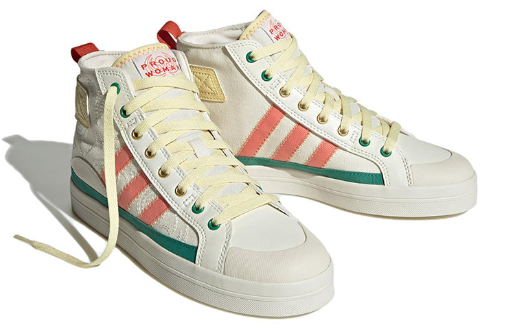 (WMNS) adidas neo City Canvas Hi 'White' HQ4621