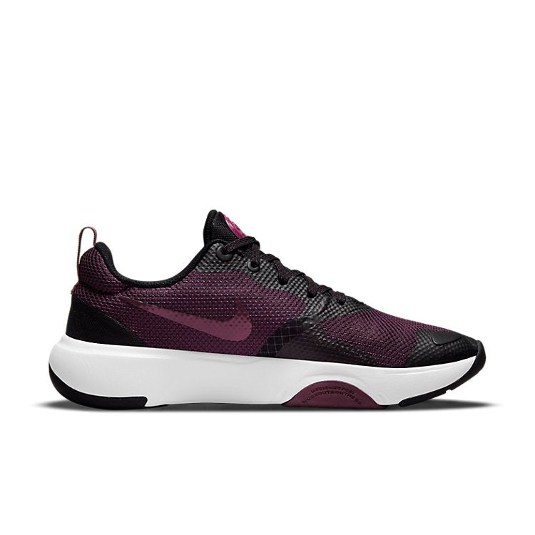 (WMNS) Nike City Rep TR 'Black Archaeo Pink White Dark Beetroot' DA1351-001