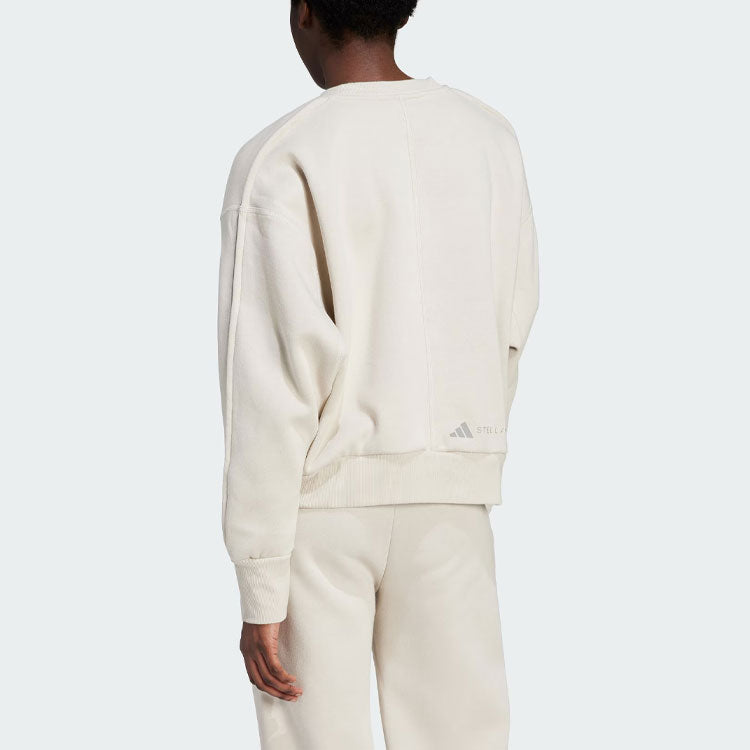 (WMNS) adidas By Stella Mccartney Plush Sweatshirt 'Beige' IQ2637