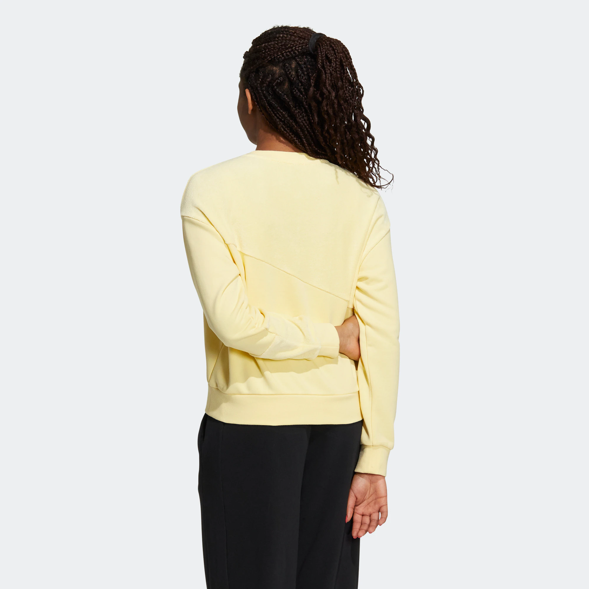 (WMNS) adidas Neo Vbe Sweaters 'Yellow' HN2370