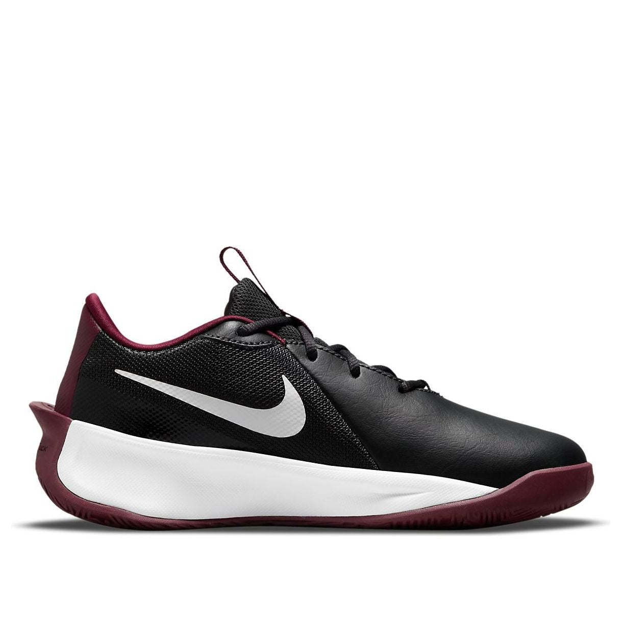 (GS) Nike Team Hustle Quick 3 'Dark Smoke Grey Dark Beetroot' DA2781-004