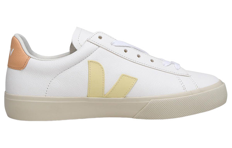 Veja Campo Chromefree Lace-Up Sneakers 'White Yellow Oragne' CP0503140