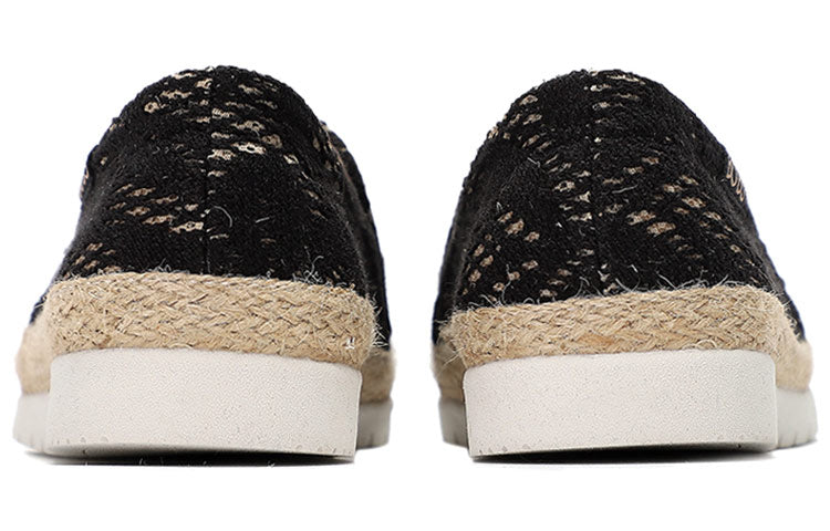 (WMNS) Skechers Flexpadrille 3.0 Slip-On Shoes Black 113246-BLK