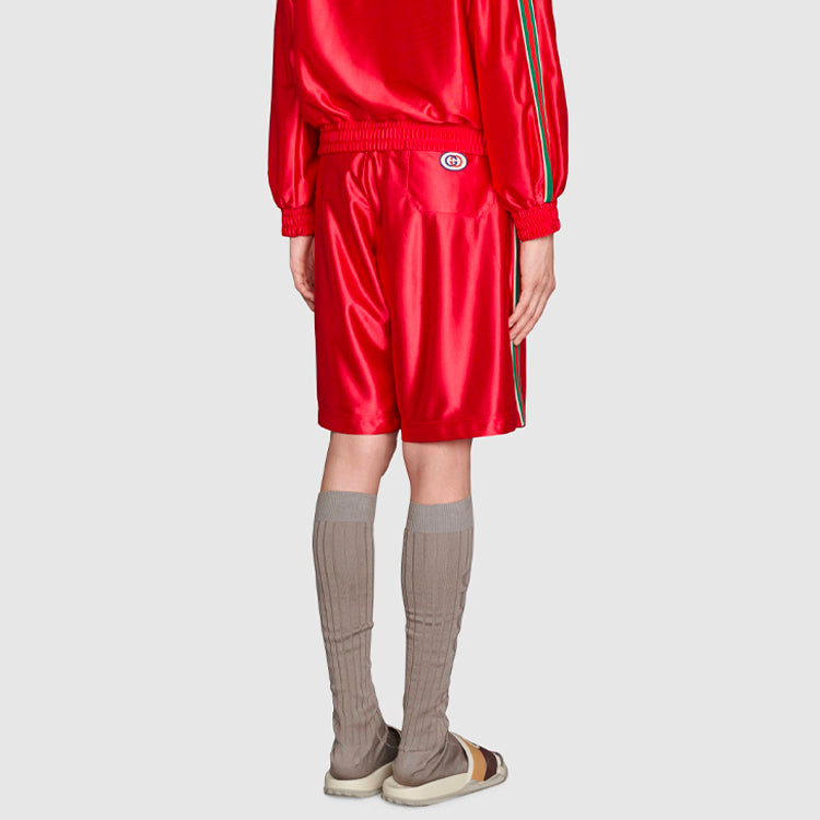 Gucci SS21 Side Hem Shorts 'Red' 659460-XJDI9-6429