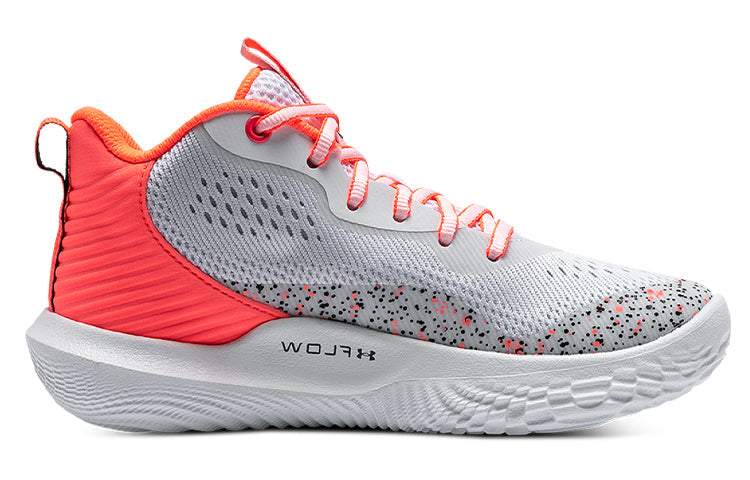 (WMNS) Under Armour Flow Breakthru 2 'White Orange' 3024594-104