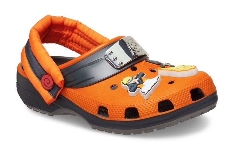 (GS) Crocs x Naruto Classic Clogs 'Orange Black' 209460-014