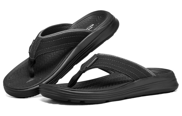 Skechers Sargo Casual Black Slippers 204045-BLK