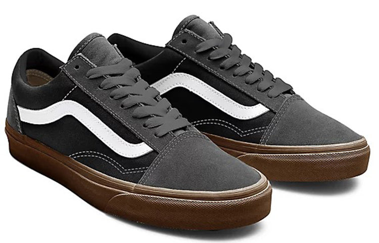 Vans Customs Gum Old Skool 'Black Gray' VN0A3CST006