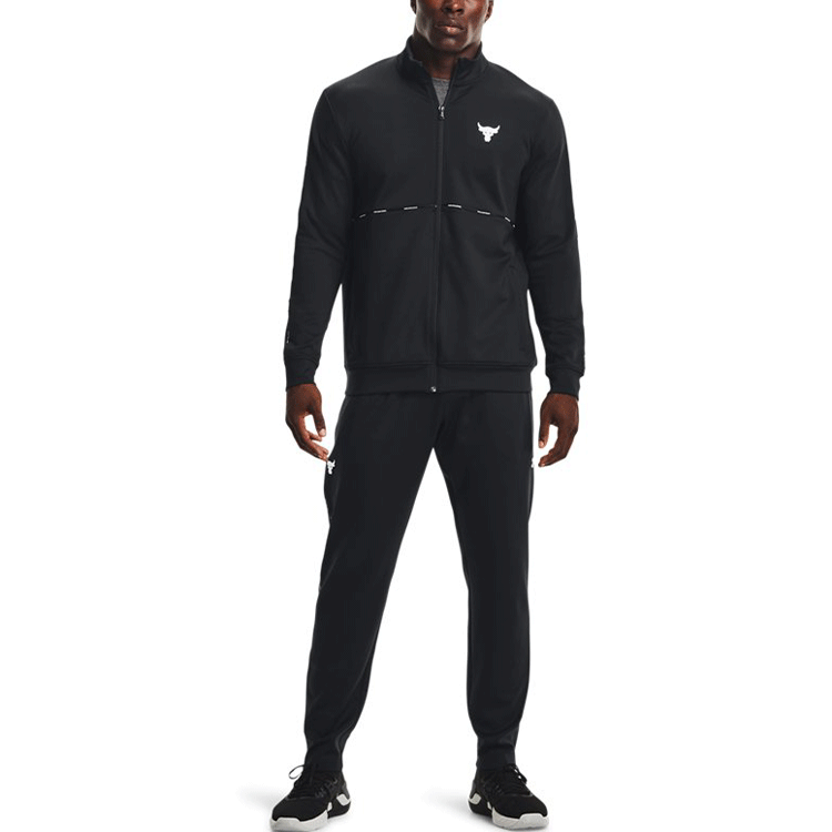 Under Armour Project Rock Knit Track Pant 'Black' 1367086-001