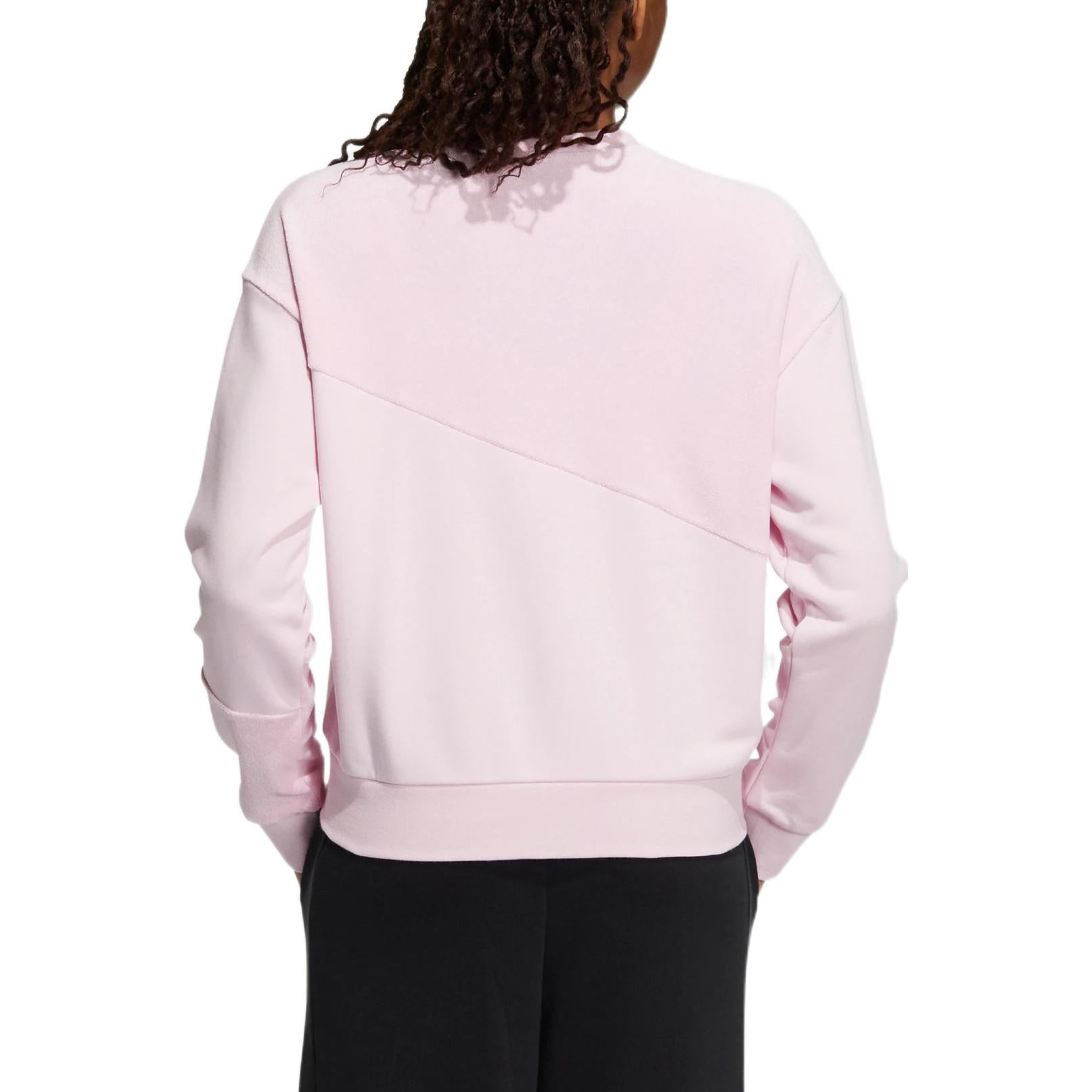(WMNS) adidas neo Vibe Sweatshirt 'Pink' HN2371