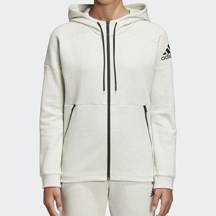 (WMNS) adidas Id Stadium Hd Sports Drawstring Hooded Jacket White DT9349