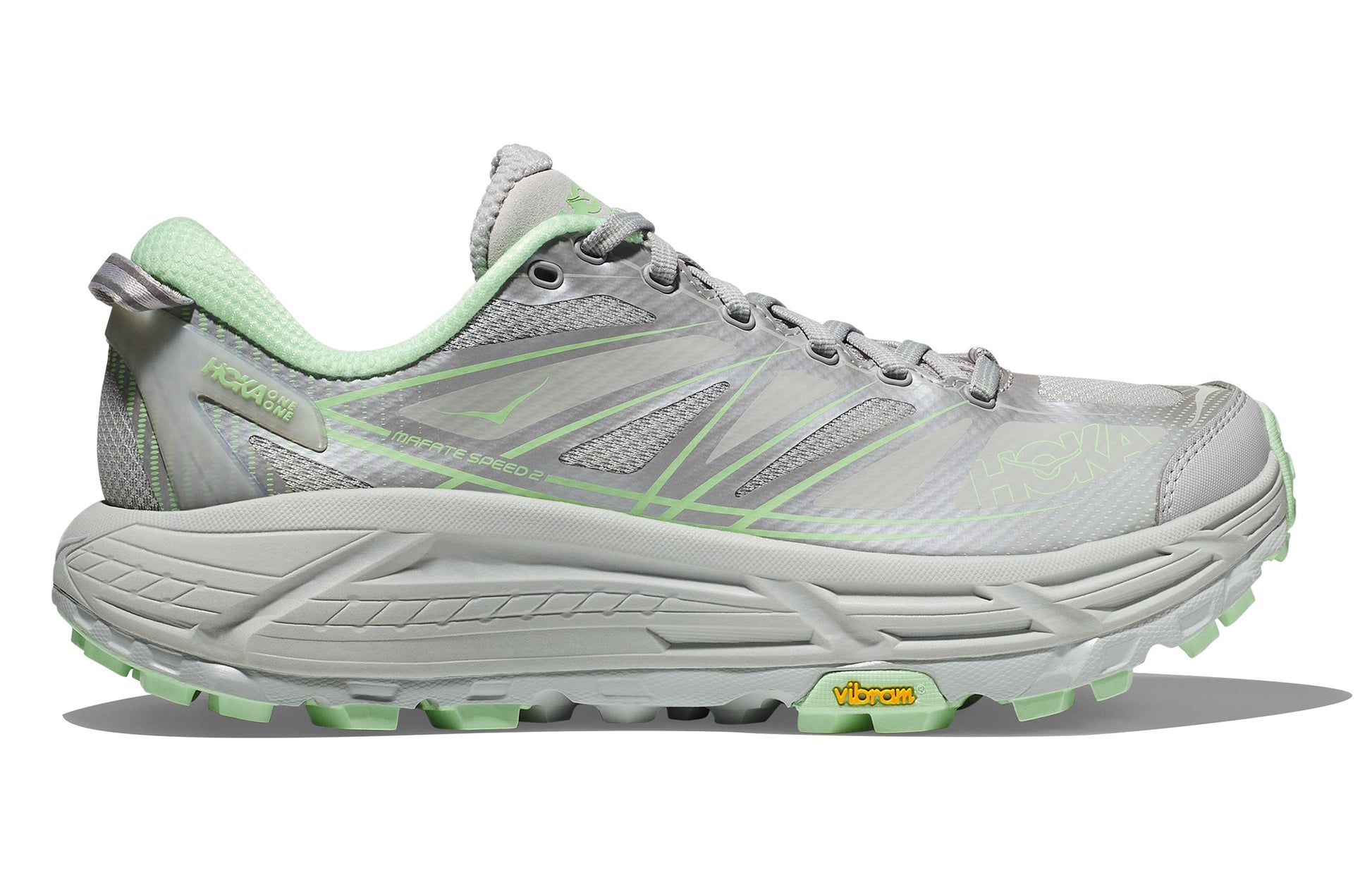 HOKA ONE ONE Mafate Speed 2 'Light Grey Mint' 1126851-MHMS