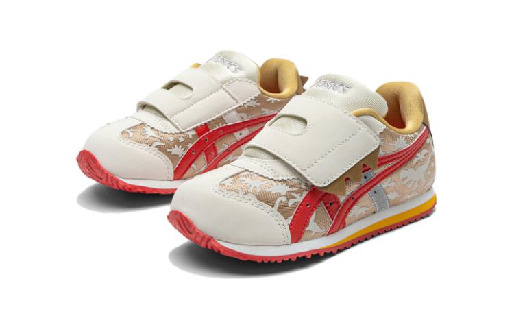 (TD) ASICS Idaho Baby 'White Brown' 1144A361-379