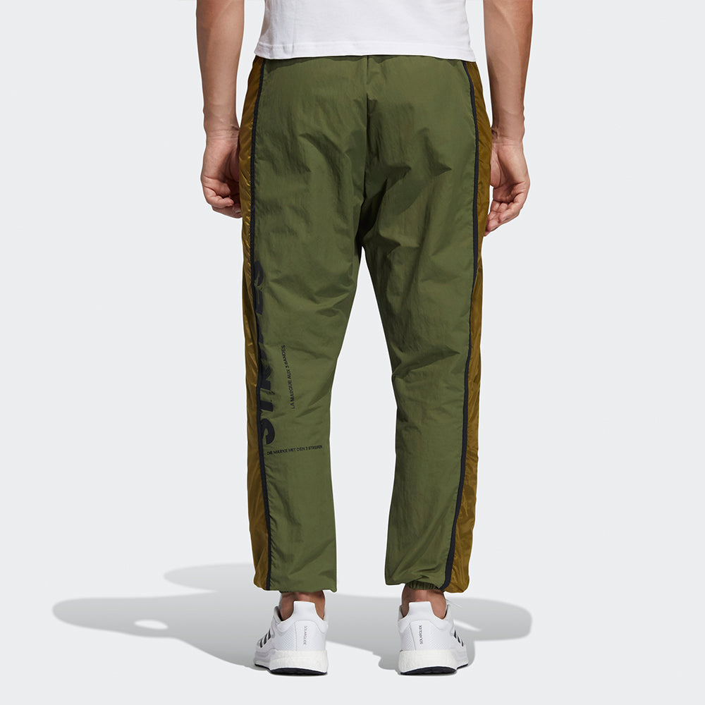 adidas M Wrd Wov Pnt Contrasting Colors Woven Loose Bundle Feet Sports Pants Green GL8683