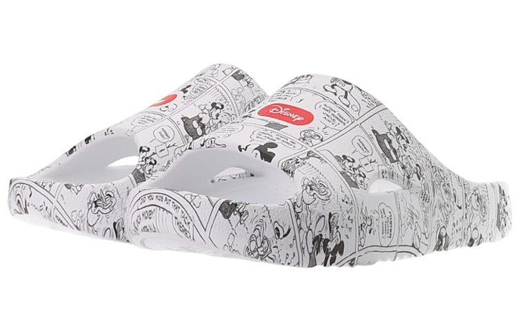(WMNS) Li-Ning x Disney Mickey Mouse Fashion Slippers 'White Multi' AGAS010-2