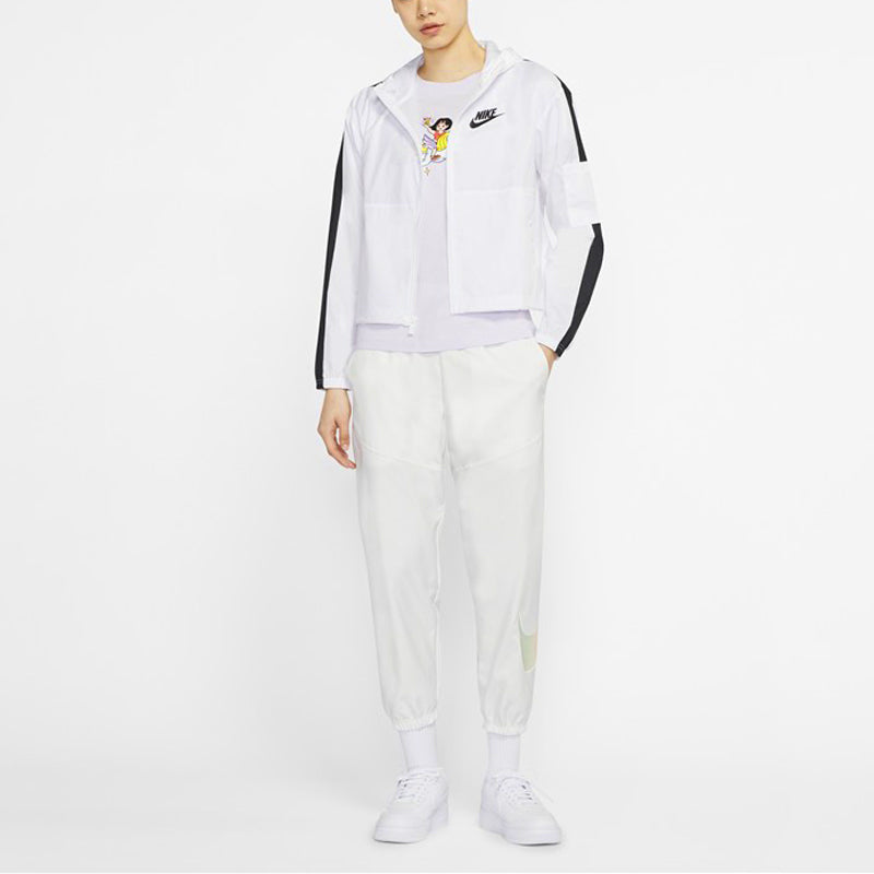 (WMNS) Nike Sportswear Sun Protection Hooded Jacket White CJ7345-100