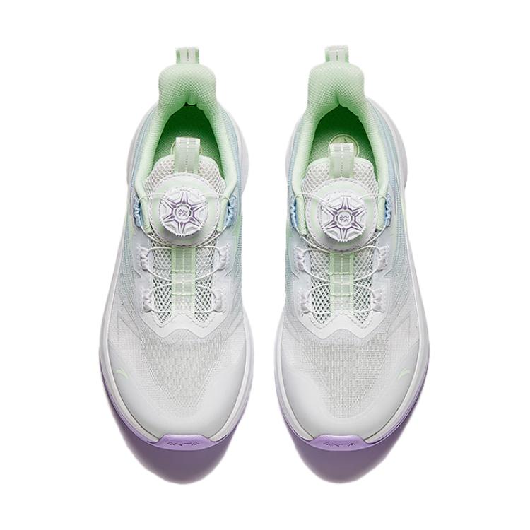(GS) ANTA Running Series Sneakers 'Green Blue White' 322425511-2