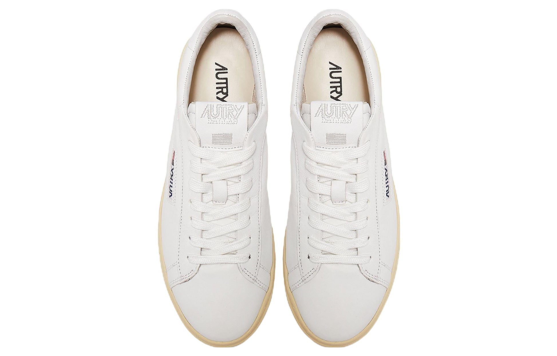 Autry Dallas Leather Low 'White Goat' ADLM-GG01